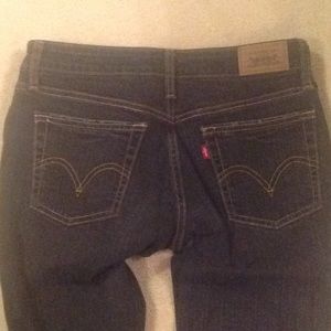 Black Levi skinny jeans